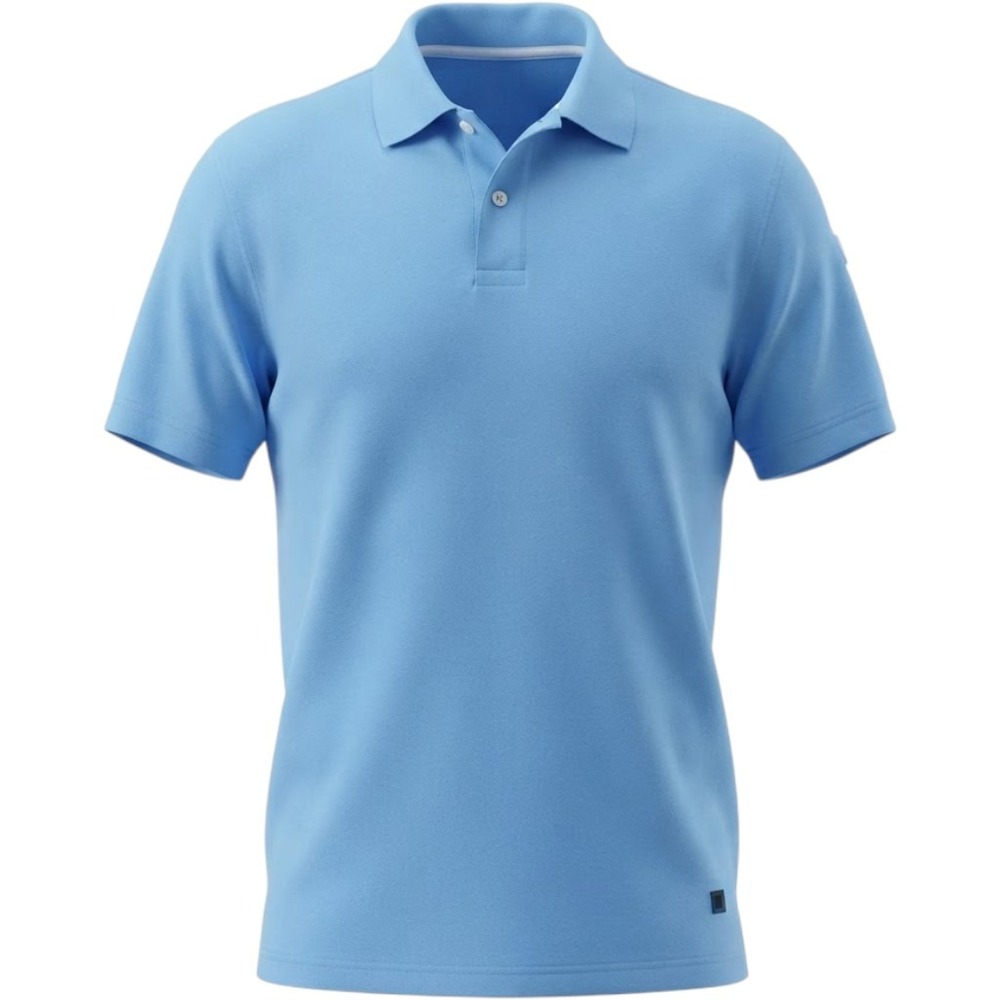 Gap Mens Blue Short Sleeve Pique Cotton Polo Shirt Large Fall 07 356547-03-1